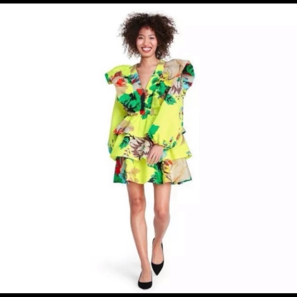 Christopher John Rodgers - Floral Dress